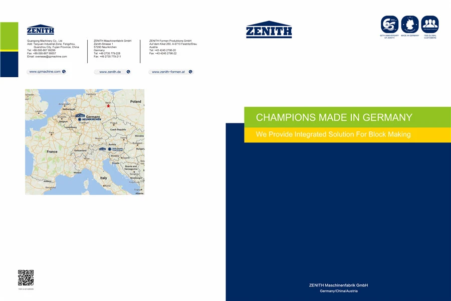 Katalóg produktov série Zenith