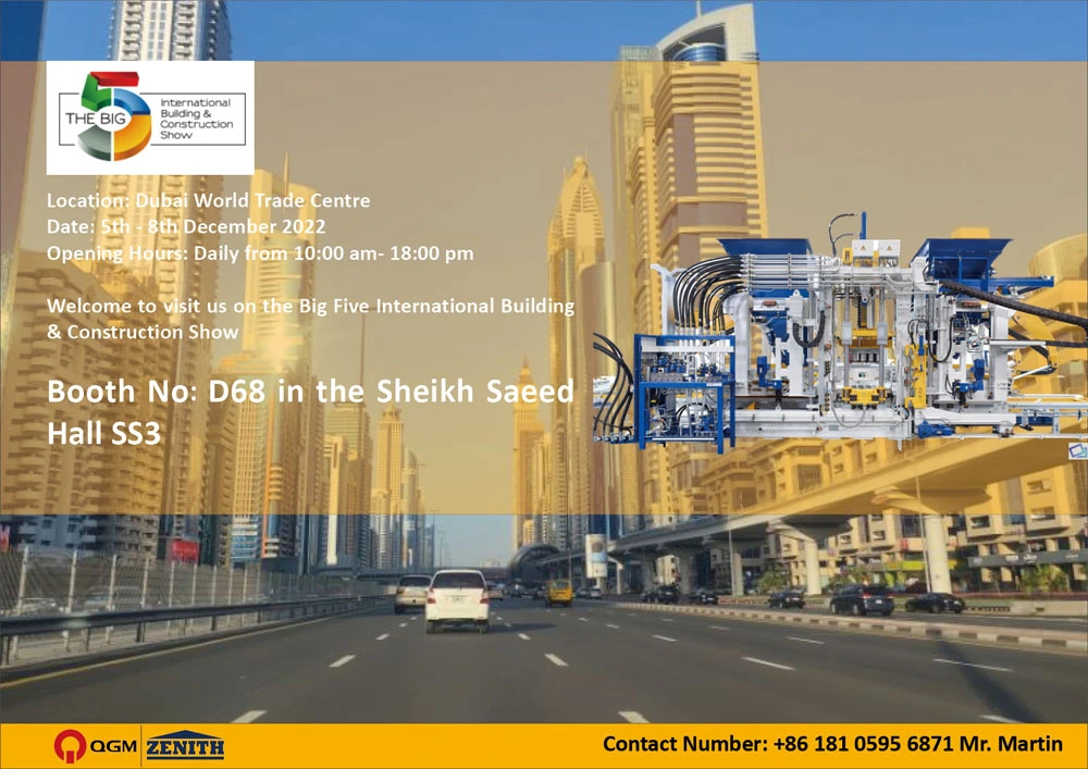 Skupina QGM sa zúčastní výstavy BIG 5 SAE 2022